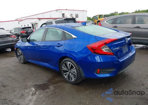 2018 Honda Civic Ex-L from USA, damaged, VIN 2HGFC1F70JH641871